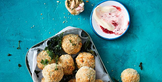 Air-Fryer Turkey & Stuffing Croquettes