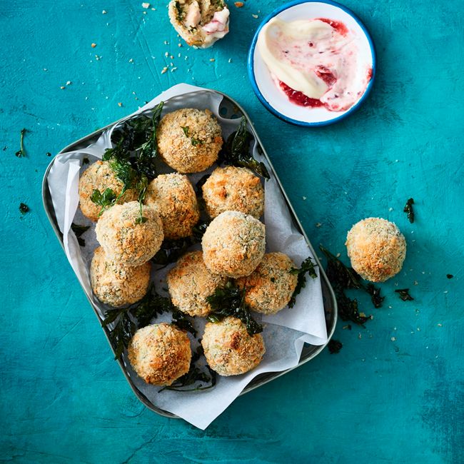 Air-Fryer Turkey & Stuffing Croquettes