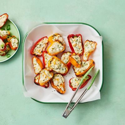 Cheesy Corn-Stuffed Mini Capsicums