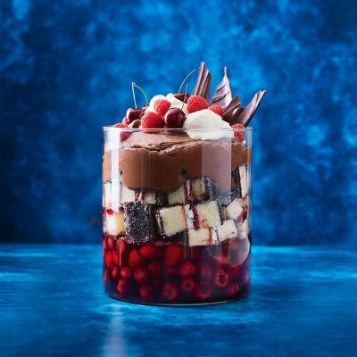 Cherry & Raspberry Lamington Trifle