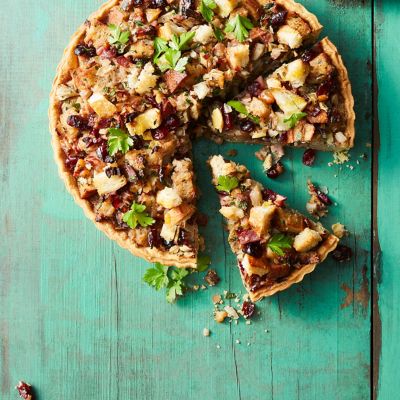 Christmas Stuffing Tart