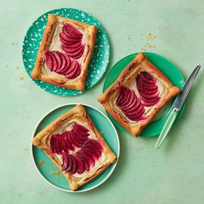 Filo Plum Tarts