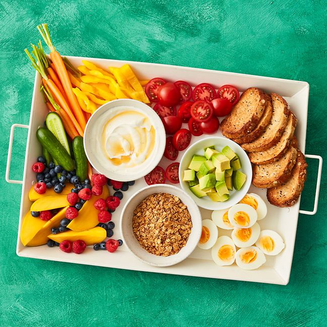 Kids' Healthier Brunch Platter