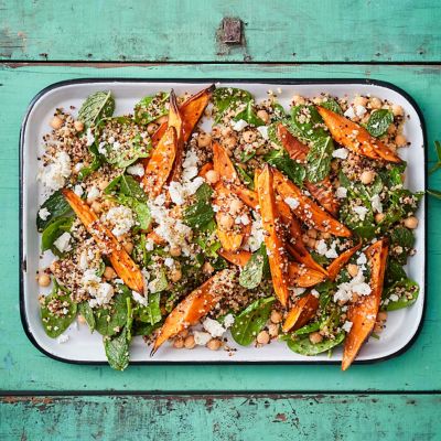 Roasted Sweet Potato & Quinoa Salad