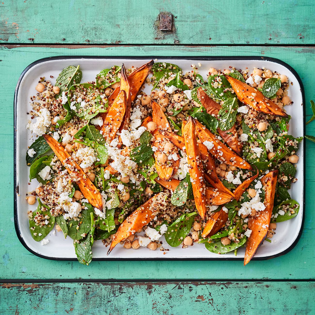 Roasted Sweet Potato and Quinoa Salad