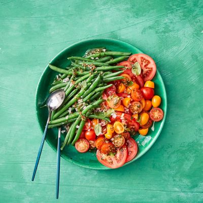 Tomato & Green Bean Salad With Mustard Vinaigrette