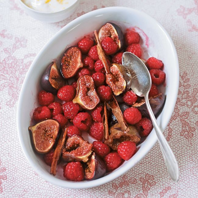 Spiced Baked Figs