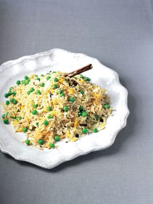Carrot & Pea Pilaf