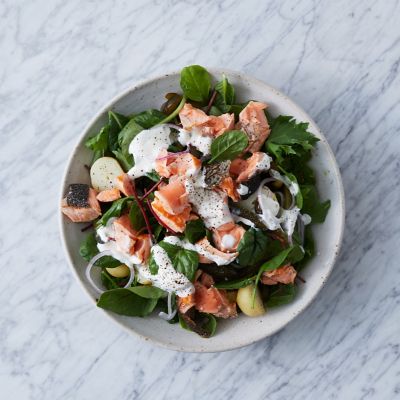 Quick Salmon & Potato Salad