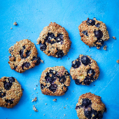 Blueberry & Oat Cookies
