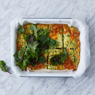 Cheat's Zucchini Slice