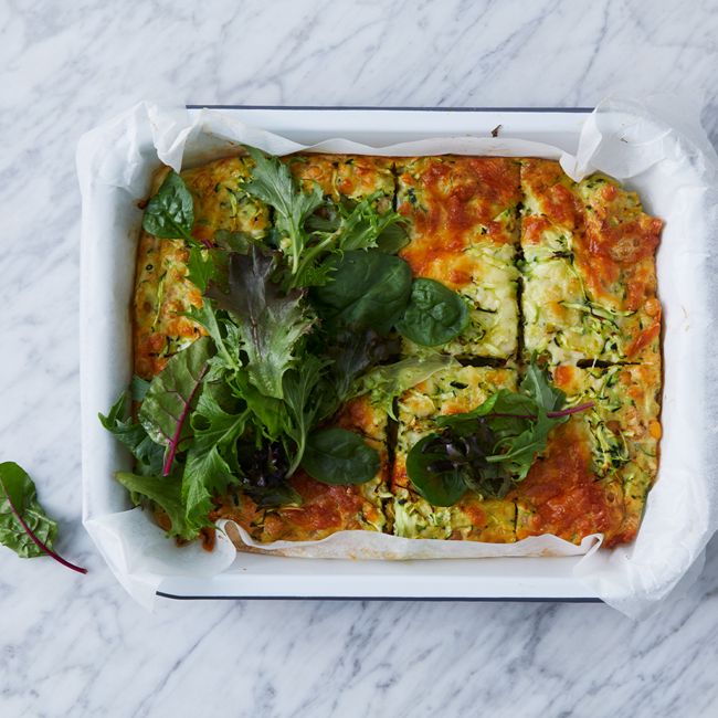 Cheat’s Zucchini Slice
