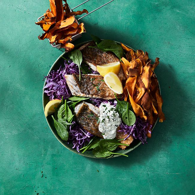 Fish & Chips Salad
