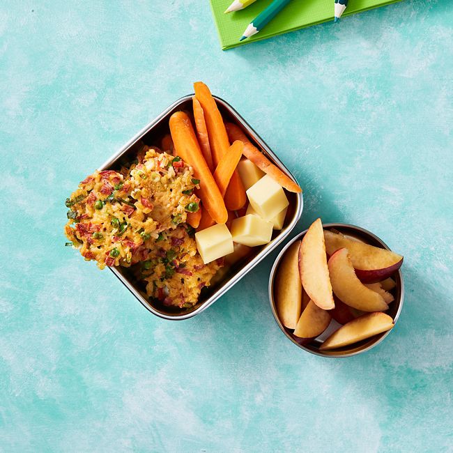 Fried Rice Patties Lunch Box