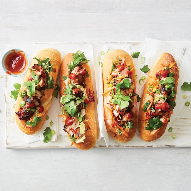 Honey Soy Chicken Rolls With Sriracha