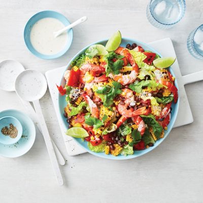 Mexican-Style Prawn Salad