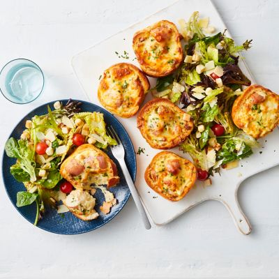 Speedy Creamy Potato Salad Rolls