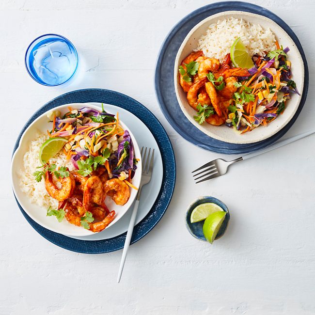 Speedy Satay Prawn Stir-Fry