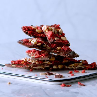 Super-Easy Choc-Strawberry Bark
