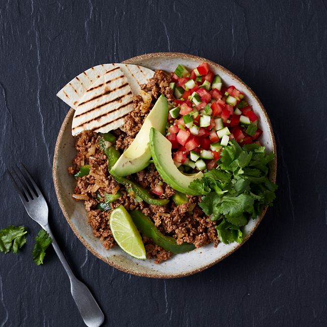 Healthier Beef Tacos