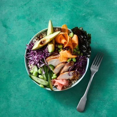 Teriyaki Chicken Sushi Salad