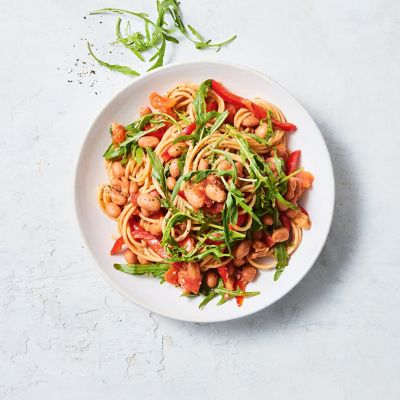 Tomato, Bean & Rocket Pasta