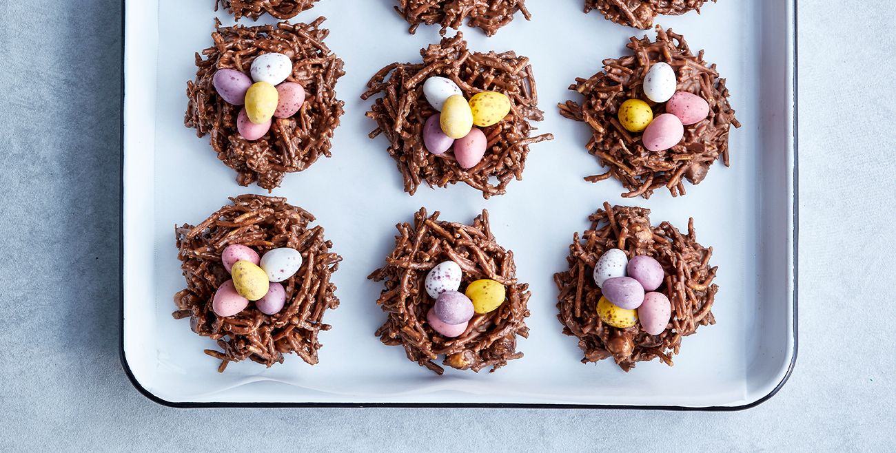 Easter Choc Hazelnut Nests