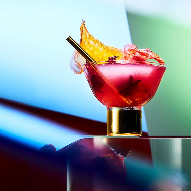 Floral Ruby Martini