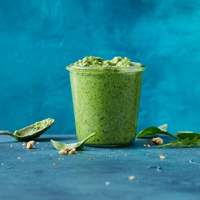 Leftover Salad Greens Pesto