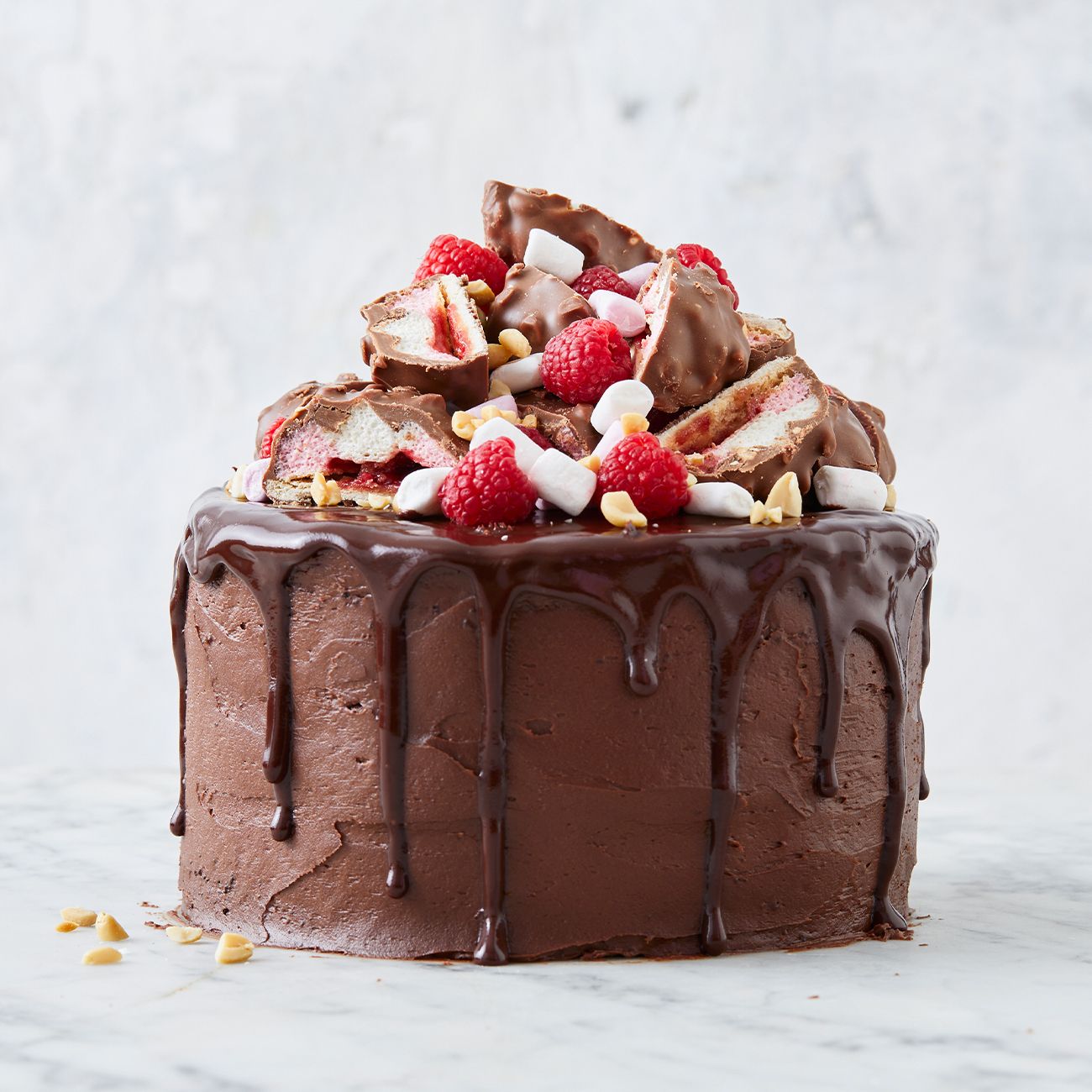 Loaded Rocky Road Cake Recipe | Woolworths