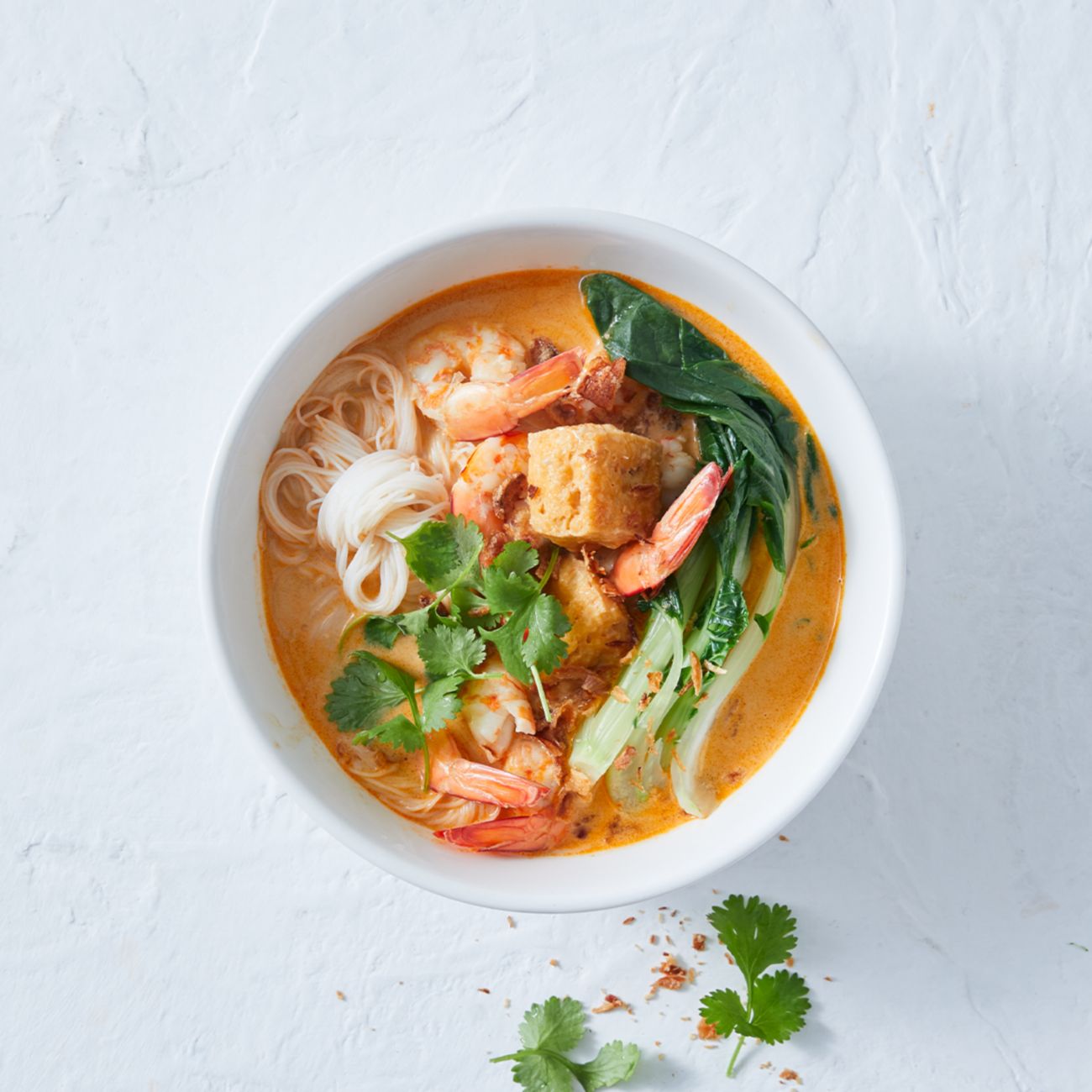 prawn and tofu laksa
