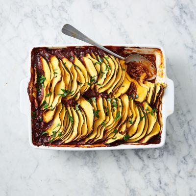 Pumpkin-Topped Cottage Pie 