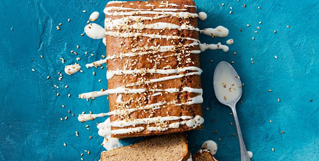 Vegan Tahini & Banana Peel Bread