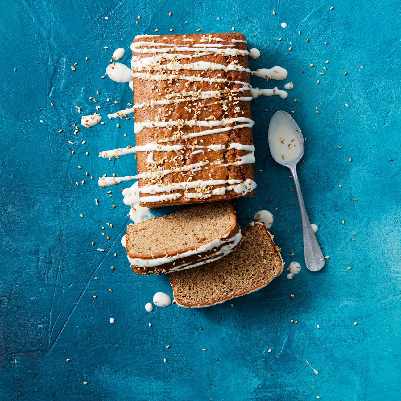 Vegan Tahini and Banana Peel Bread