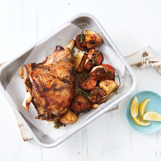 Slow-Roasted Harissa Lamb
