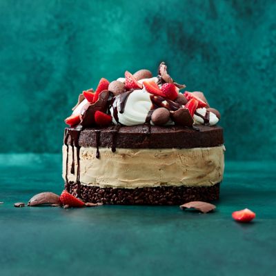 Affogato Ice-Cream Cake