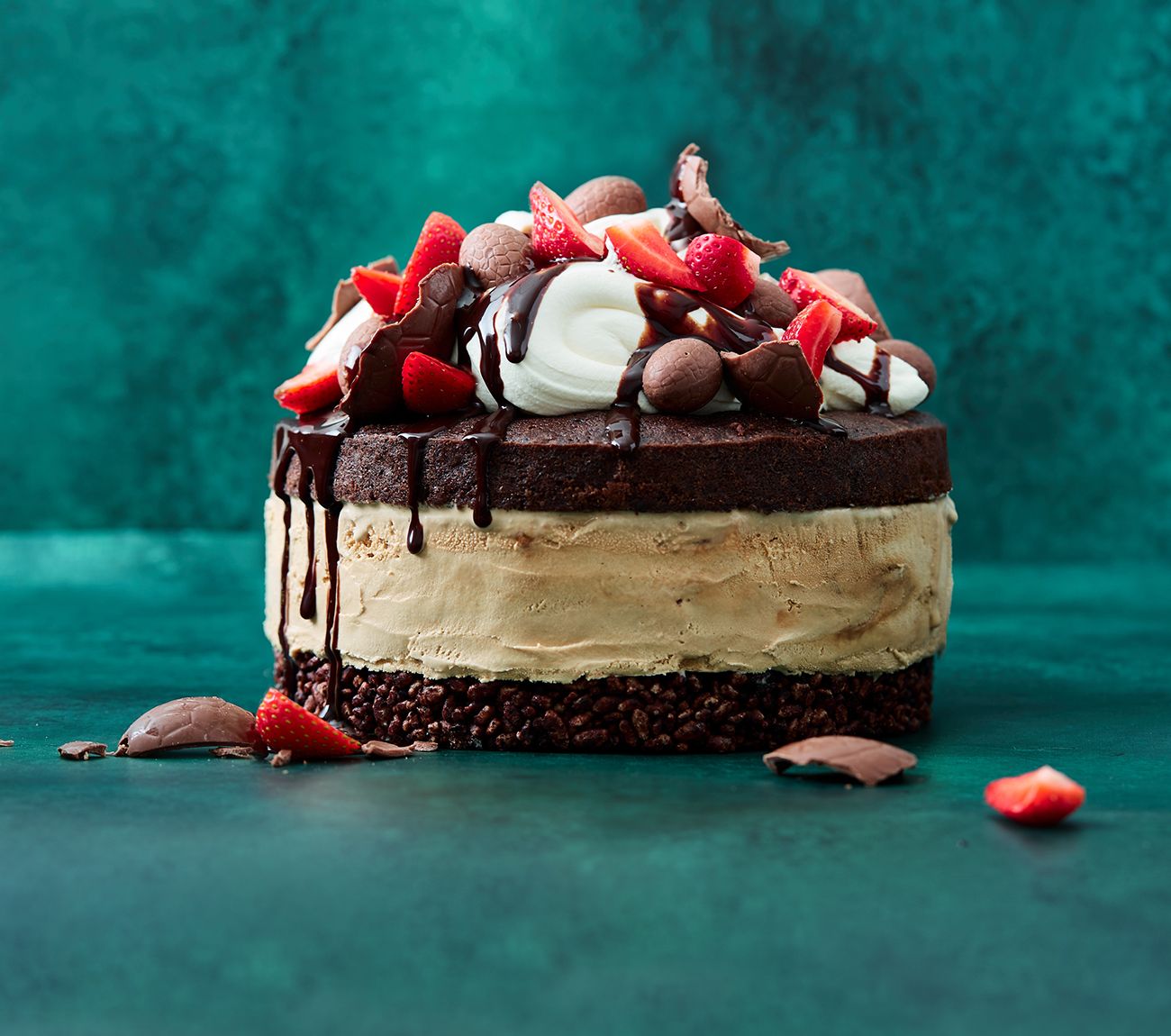 Affogato Ice-Cream Cake Recipe | Woolworths