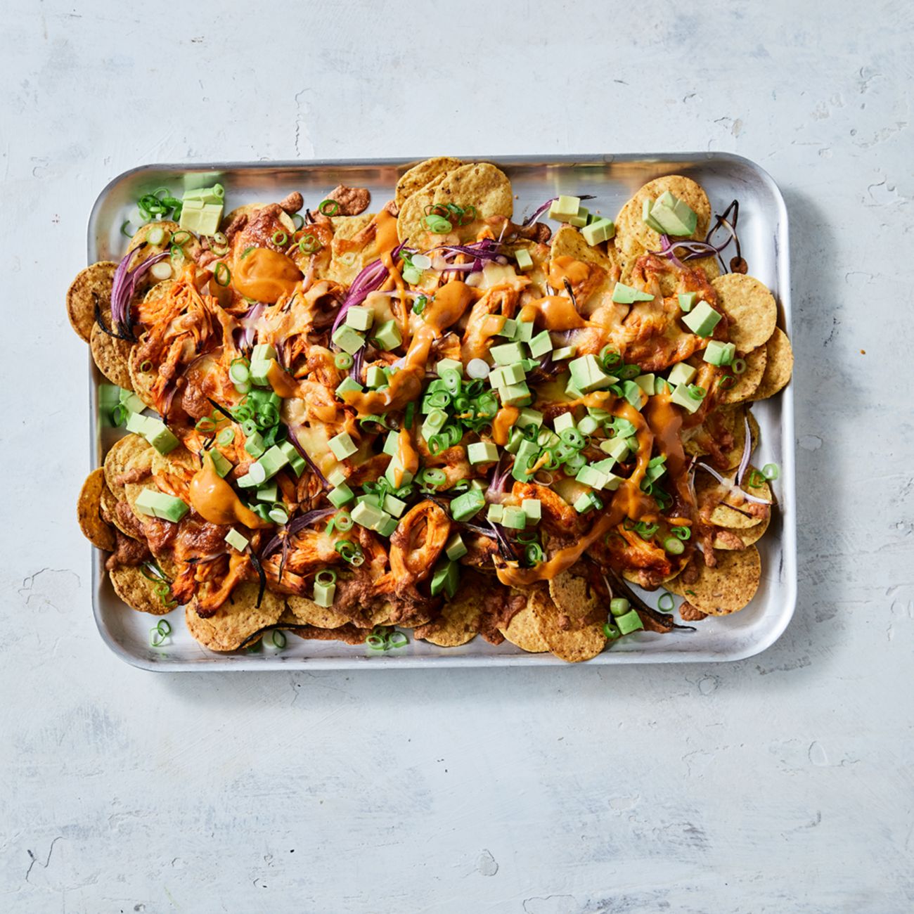 Buffalo Chicken Nachos