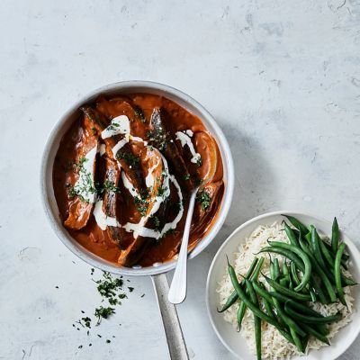 Butter Eggplant Curry
