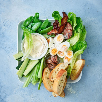 Caesar Salad Grazing Platter