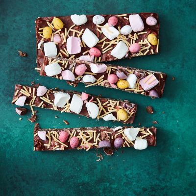 Choc-Biscoff Rocky Road