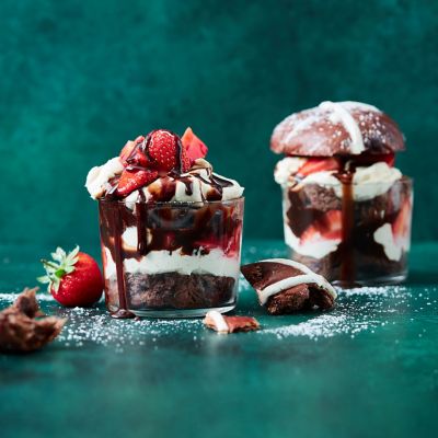 Hot Cross Bun Cheesecake Pots 