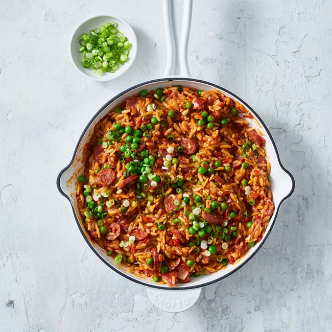 One-Pot Cajun Risoni With Chorizo 