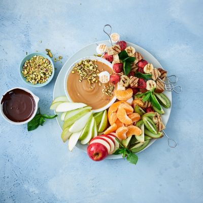 Peanut Butter Fondue Platter
