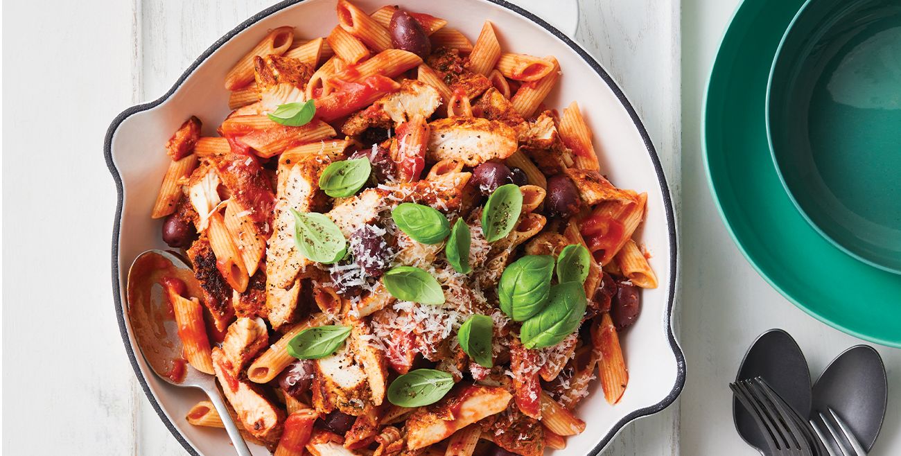 Easy Chilli & Garlic Chicken Pasta Recipe Woolworths