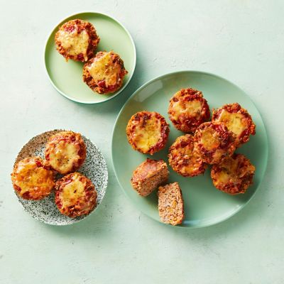 Cheesy Beef & Quinoa Muffins