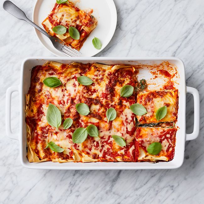 Lazy Spinach & Ricotta Lasagne