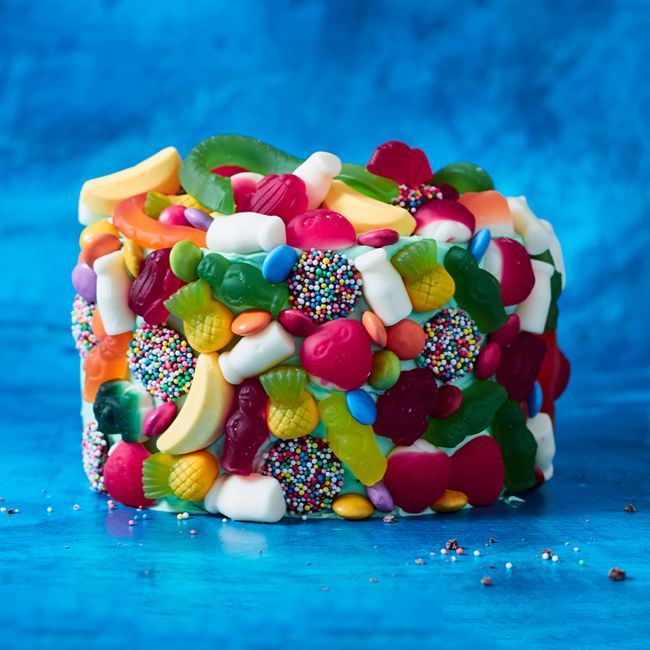 Party Mix Lolly Cake