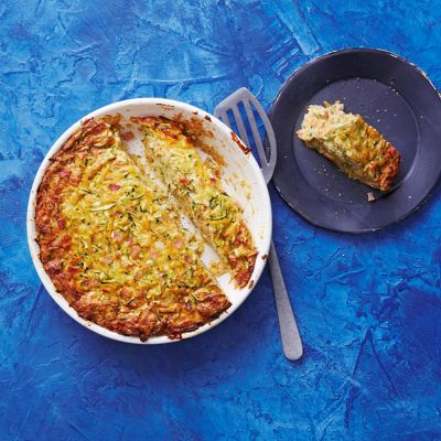 Grandma's zucchini slice