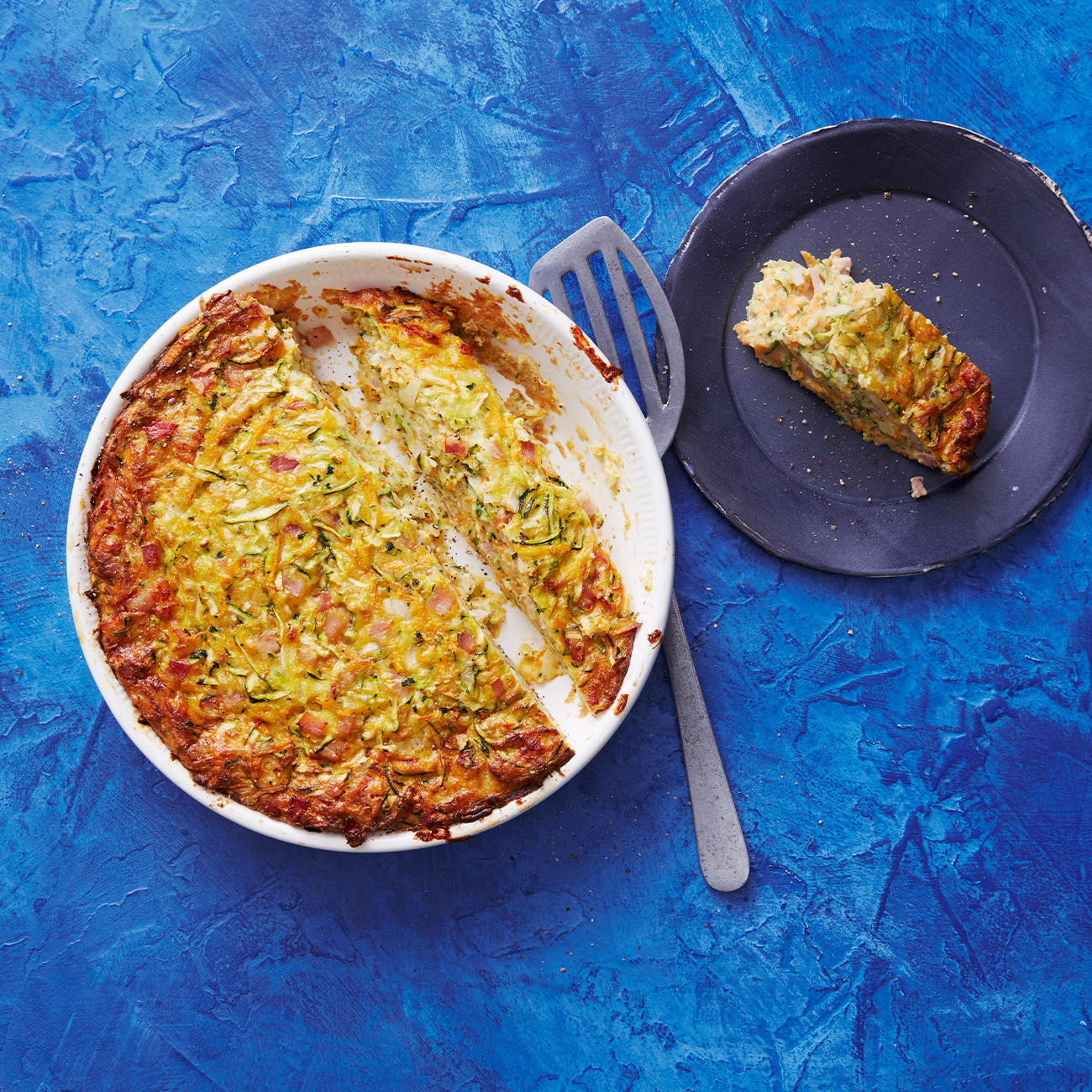 Grandma’s zucchini slice
